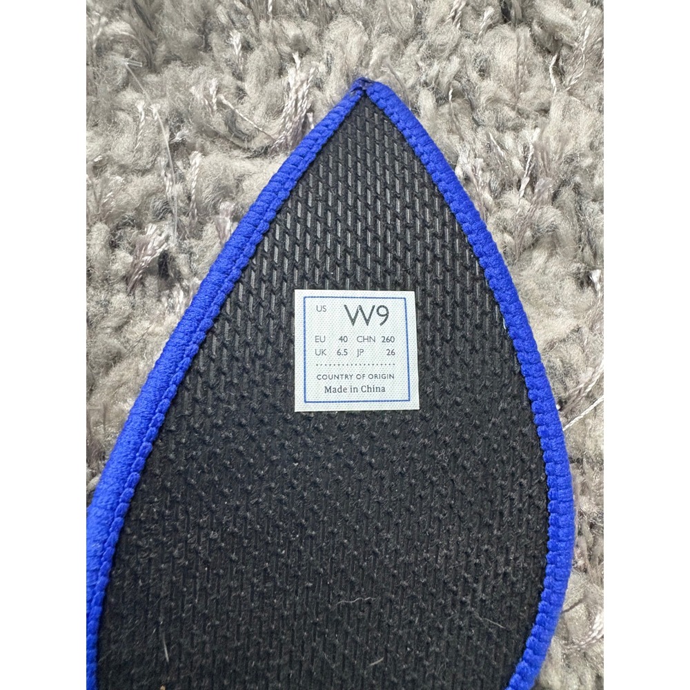 Rothy's The Point Navy Blue Knit Pointed Toe Flats Size 9 - Picture 4 of 7
